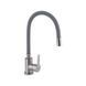 Смеситель для кухни Brinex Pure 015F3 с гибким изливом Nickel/Grey BRIPUR015F3NKG фото 1