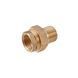Сгон-американка прямая облегченная LexLine 1/2" ВН под конус латунная УК0811-1В фото 1