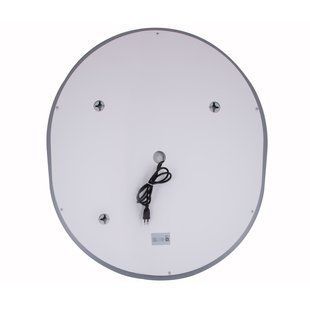 Дзеркало Qtap Gemini 800х700 з LED-підсвічуванням Touch, з антизапотіванням, з димером, рег. темп. кольору (3000-6500K) Reverse QT2578R8070 фото