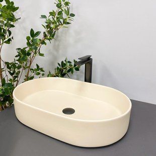 Умивальник (раковина) VBI VERONA 70 BEIGE накладний фото