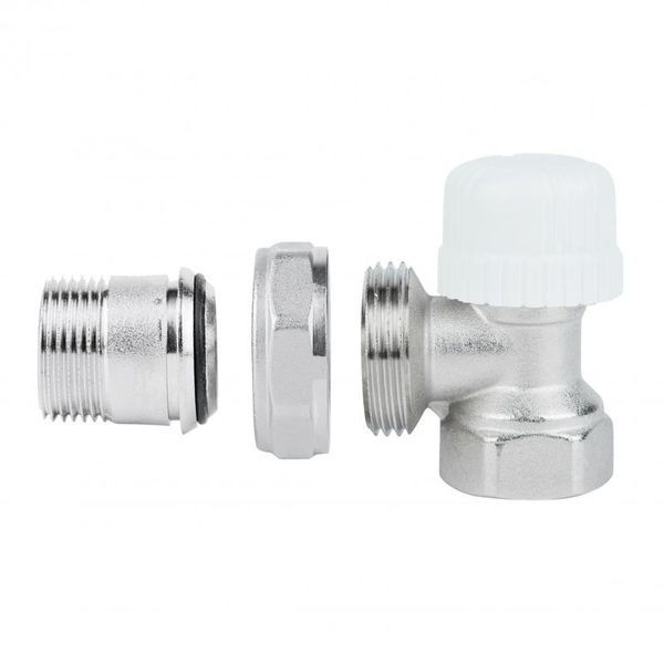 Кран радиаторный Icma 3/4" 28х1,5 угловой №774 фото