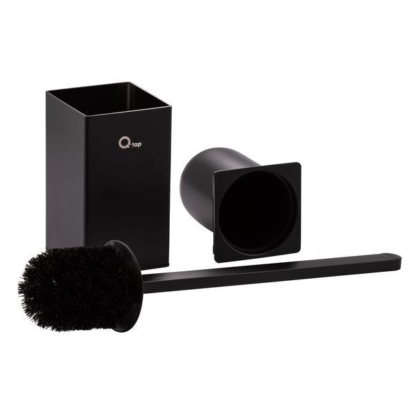 Йоржик підлоговий Qtap Liberty QTLIBBLM11572 Black фото