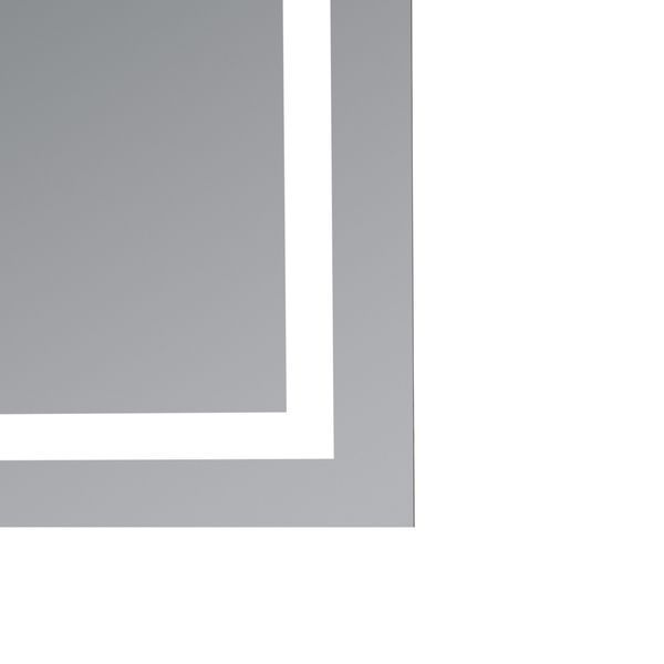 Дзеркало Qtap Mideya (MI1) 800x800 з LED-підсвічуванням Touch, з антизапотіванням, димером, рег. яскравості QT2078NCF808048477 фото