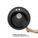 Кухонная мойка Lidz D510/200 BLM-14 (LIDZBLM14D510200) фото 3