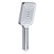 Лейка для душа прямоугольная 245х95 мм Qtap Rucni 1 режим Chrome/White QTRUC125CRM45779 фото 1