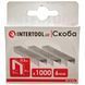 Скоби для степлера 6 мм (1000 шт) 11.3х0.7 мм Intertool RT-0106 фото 4
