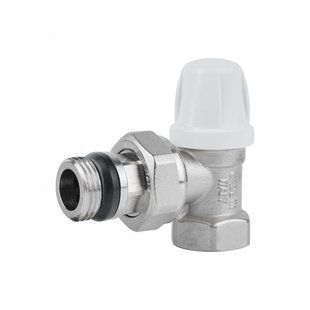 Кран радиаторный Icma 1/2" с антипротечкой угловой без ручки №952 фото