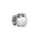 Муфта редукційна латунна 1/2"х3/4" ВВ нікель Icma №1214 фото 1