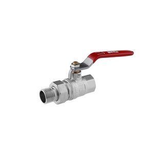 Кран-американка STA "Premium" 1/2" ВЗ PN40 ручка, нікельований фото