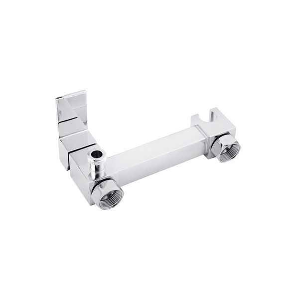 Набор для гигиенического душа со смесителем Kroner KRP Edelstahl Kubus - CHR052 фото