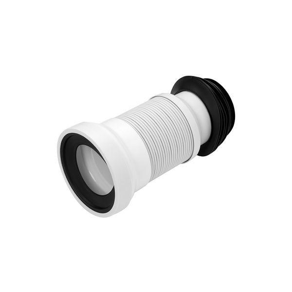 Гофра для унитаза армированная Kroner - KRP GA110 D - 110 мм 240-455 мм фото