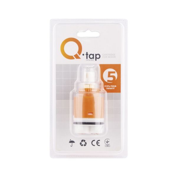 Картридж для смесителя 35 мм Qtap Spojeni QT35MM на ножках латунный шток фото
