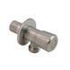 Кран угловой Thermo Alliance Standart 1/2"НН нерж., с керам. буксой TAS347W1515SS фото 1