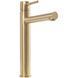 Змішувач для раковини (умивальника) REA TESS BRUSHED GOLD високий фото 2