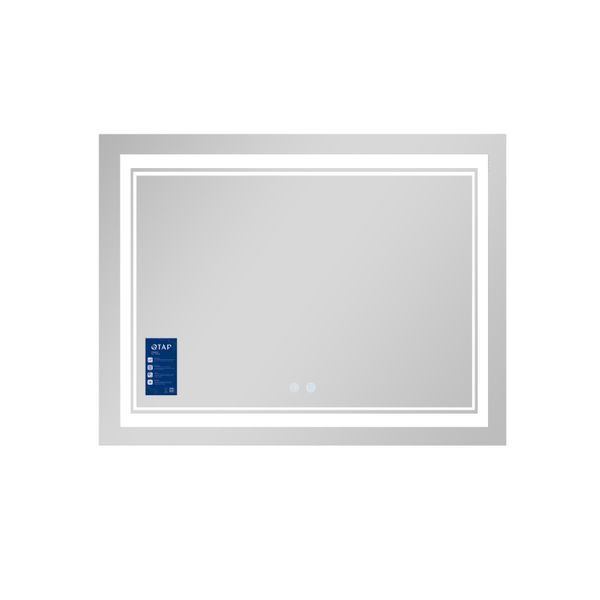 Дзеркало Qtap Cardinal 1000х700 з LED-підсвічуванням Touch, з антизапотіванням, з димером, рег. темп. кольору (3000-6500K) QT0478C10070 фото