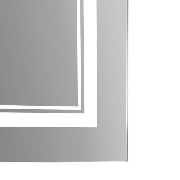 Дзеркало Qtap Cardinal 1000х700 з LED-підсвічуванням Touch, з антизапотіванням, з димером, рег. темп. кольору (3000-6500K) QT0478C10070 фото