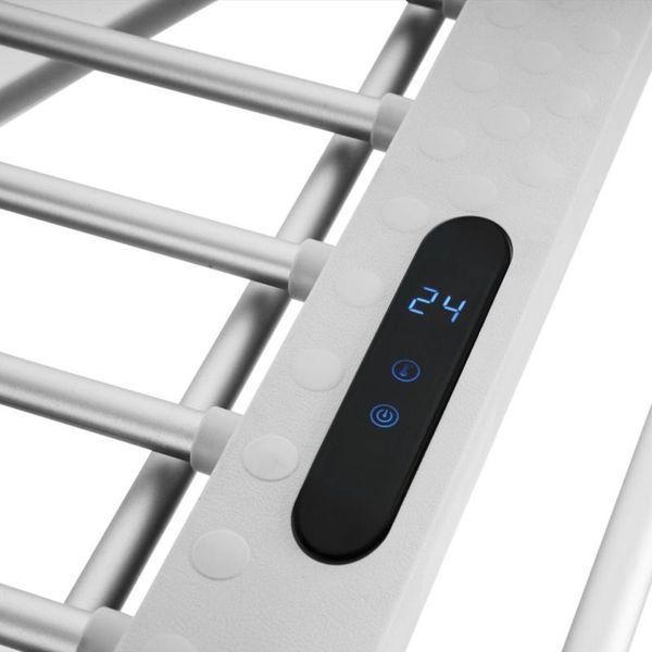Сушарка для білизни електрична Qtap Breeze (SIL) 57702 з терморегулятором фото