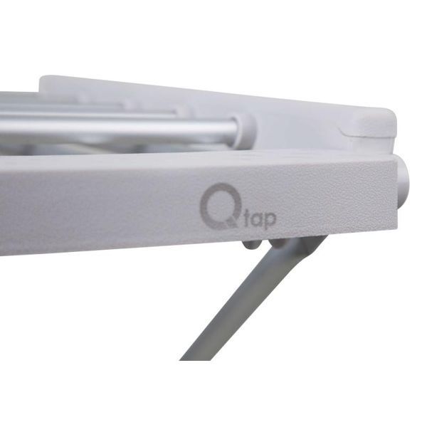 Сушарка для білизни електрична Qtap Breeze (SIL) 57702 з терморегулятором фото