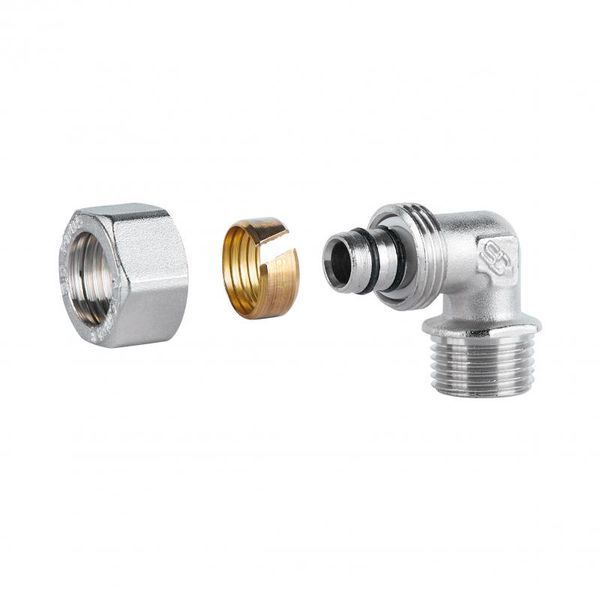 Уголок обжимной SD Plus 16х1/2" НР SD157W1615 фото