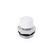 Кран Маевского Karro 1/2" белая ручка, никелированный KR-85008 фото 1