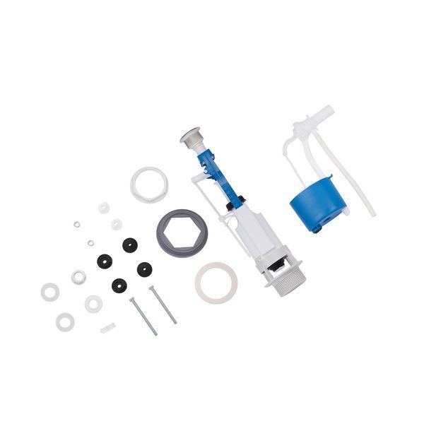 Комплект для бачка унитаза Kroner KRP - KIT6854 с одинарной кнопкой, боковой подвод 1/2" фото