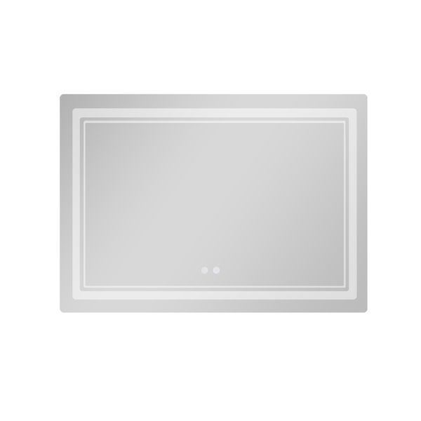 Дзеркало Qtap Cardinal (CA2) 1200х800 з LED-підсвічуванням Touch, з антизапотіванням, з димером, рег. темп. кольору (3000-6500K) QT0478C1208048454 фото