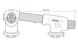 Газовая горелка Intertool GB-0021 (пьезозажигание на регуляторе) фото 2