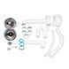 Кухонная мойка с дополнительной чашей Lidz 1000x500/225 STO-10 (LIDZSTO101000500225) фото 7