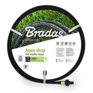 Шланг що сочиться Bradas Aqua-Drop FLAT 1/2" &ndash; 15м, WADF1/2015 фото