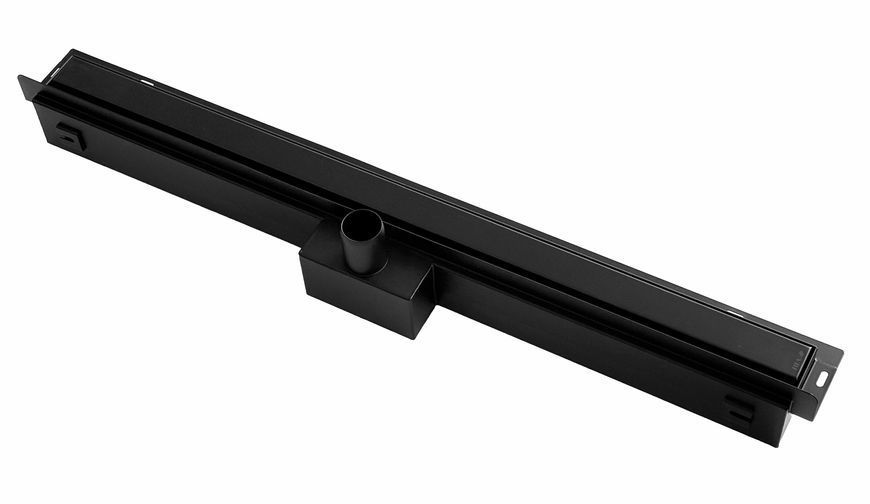 Трап для душу VBI KENT WALL 2в1 80 BLACK настінний фото