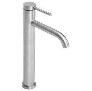 Змішувач для раковини (умивальника) REA CLIF NICKEL BRUSHED нікель високий фото
