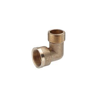 Кутник посилений LexLine 3/4" ВЗ латунний УК0120-1-В фото