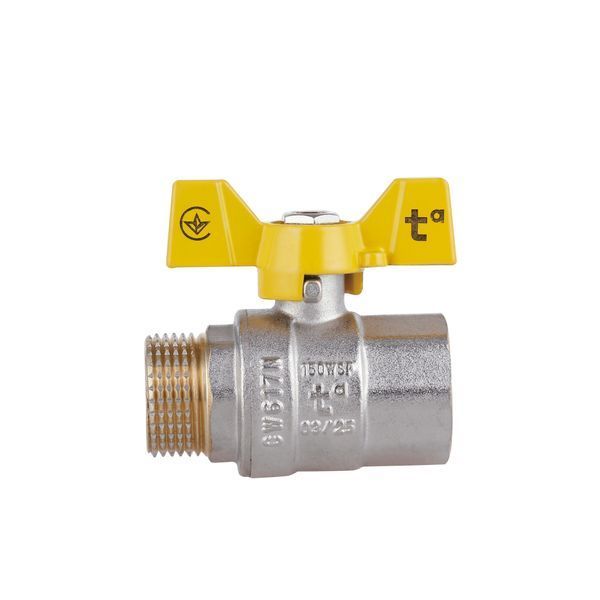 Кран шаровой 3/4" ВН для газа (бабочка) Thermo Alliance SD607NG20PN40 фото