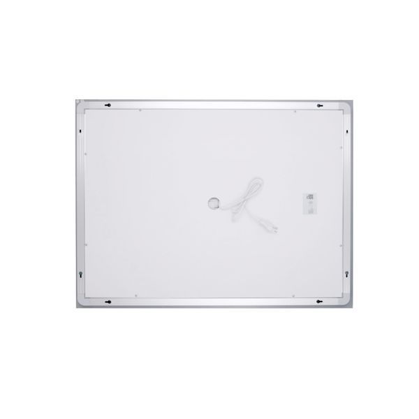 Дзеркало Lidz Kubis (KU1) 700х500 з LED-підсвічуванням Touch, з антизапотіванням, з димером, рег. яскравості LD78LF90448485 фото