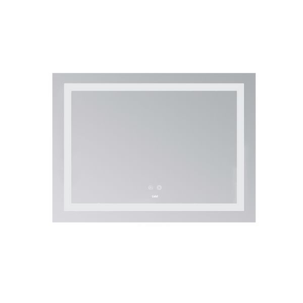 Дзеркало Lidz Kubis (KU1) 700х500 з LED-підсвічуванням Touch, з антизапотіванням, з димером, рег. яскравості LD78LF90448485 фото