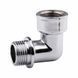 Кутик латунний 1/2" ВЗ хромований Thermo Alliance SF372H15 фото 1