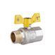 Кран шаровой 3/4" ВН для газа (бабочка) Thermo Alliance SD607NG20PN40 фото 1
