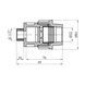 Муфта ПЭ SantehPlast 32x1/2" РН фото 2