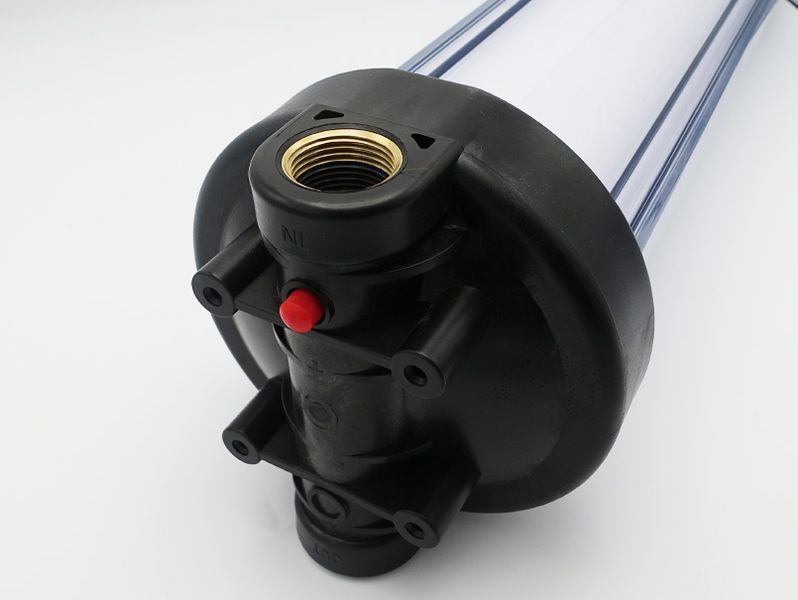 Колба фільтра 20BB Tiger Filtration прозора 1" (латунь) + картридж фото